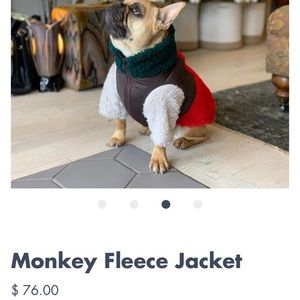 Wagwear Monkey Fleece Jacket